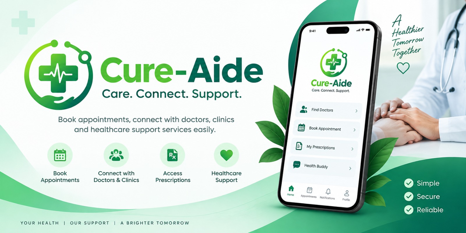 Cure-Aide Clinic & Patient Platform